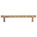 Alexander & Wilks Crispin Bamboo 15mm T-Bar Cabinet Pull Handle - 160mm Centres - Antique Brass