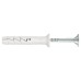 Rawlplug Nylon Countersunk Hammer Fixing - 6 x 35mm - White - Pack of 100
