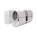 Eurospec 5 Pin 70mm Oval Thumbturn Cylinder - 35mm Turn + 35mm - Polished Chrome - Keyed Alike
