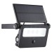 Forum Zink 2W LED Solar Powered Security Floodlight with PIR - 6000K Daylight - Black