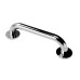 Fitzroy of London 32mm Stainless Steel Grab Rail - 300mm Length - Polished Stainless Steel