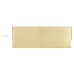 Letter Tidy - 355 x 125mm - Satin Brass