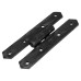 Blacksmith H Cabinet Hinge - 105 x 52 x 10mm - Antique Black Blacksmith H Cabinet Hinge - 105 x 52 x 10mm - Antique Black