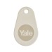 Yale Keyless Nightlatch Key Tag - White - Pack of 2 - P-YD-01-CON-RFIDT-WH