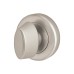 Serozzetta by Carlisle Brass Bathroom Turn & Release - 50mm Diameter - Oval - Satin Chrome