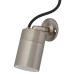 Forum Zink Leto 35W Wall and Ground Spike Garden Light - IP44 - Stainless Steel