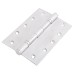 Heavy Duty Ball Bearing Butt Door Hinge - 152 x 102 x 3mm - Satin Stainless Steel - Pair