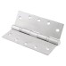 Heavy Duty Ball Bearing Butt Door Hinge - 152 x 102 x 3mm - Satin Stainless Steel - Pair