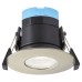 Forum Spa Rhom 8W IP65 Fire Rated LED Dimmable Fixed Downlight - 3/4/6000K CCT - Satin Nickel