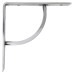 Olde Forge Plain Shelf Bracket - 152 x 152mm - Pewter