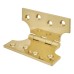 Parliament Hinge - 100 x 50 x 100mm - Polished Brass - Pair
