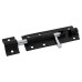 Traditional Tower Gate Bolt - Straight - 110mm Length - Black Japanned
