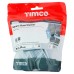 TIMCO Square Plate Washer - M12 x 50mm - Zinc Plated - Pack of 30