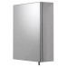 Croydex Avon Stainless Steel Bathroom Cabinet - Single Door - 400 x 300 x 120mm
