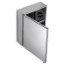 Croydex Avon Stainless Steel Bathroom Cabinet - Single Door - 400 x 300 x 120mm