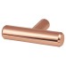 Exel 12mm T-Bar Cabinet Knob - 50 x 32mm - Bright Copper