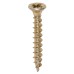 TIMCO Solo Chippy Pozi Countersunk Wood Screws - 3.5 x 25mm - Yellow Zinc - Pack of 200