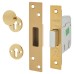 Legge Heavy Duty BS3621:2007 5 Lever Deadlock - 76mm Case - 57mm Backset - Polished Brass