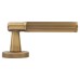 Serozzetta by Carlisle Brass Antique Brass Lines Door Handles on Round Rose - Image Range 