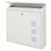Burg Wachter Aire Postbox - 370 x 364 x 114mm - White