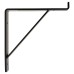 Olde Forge Steel Scaffold Board Shelf Bracket - Type 1 - 236 x 234 x 40mm - Black Powder Coated Iron