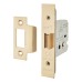 Hampstead Heavy Duty Flat Latch - 66mm Case - 44mm Backset - PVD Brass
