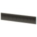 Exel Crewe 10mm Reeded D-Bar Cabinet Pull Handle - 128mm Centres - Matt Black