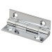 Solid Drawn Butt Cabinet Hinge - 38 x 22 x 1.45mm - Polished Chrome - Pair