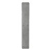 Olde Forge Steel Plain Finger Plate - 400 x 66 x 5mm - Pewter