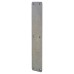 Olde Forge Steel Plain Finger Plate - 400 x 66 x 5mm - Pewter