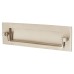 Postal Knocker Letter Plate - 254 x 78mm - Satin Nickel