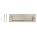Postal Knocker Letter Plate - 254 x 78mm - Satin Nickel