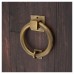 Hampstead Ring Door Knocker - 140 x 120mm - Antique Brass