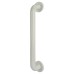 Hoppe AR602/425 Nylon D-Bar Door Pull Handle on Rose - Screw Fix - 425mm c/c - Diamond White