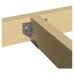 Simpson Strong Tie Heavy Duty Face Fixed U Joist Hanger - 75mm Width - 212.5mm Height