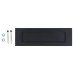 Letter Plate - 306 x 100mm - Matt Black Letter Plate - 306 x 100mm - Matt Black