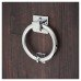 Hampstead Ring Door Knocker - 140 x 120mm - Polished Chrome Hampstead Ring Door Knocker - 140 x 120mm - Polished Chrome