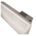 Exel 1.5kW Digital Electric Panel Heater - White
