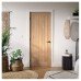 LPD Belize 5 Panel Unfinished Solid Internal Door - 1981 x 762 x 35mm - Oak