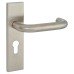 Exel Satin Stainless Steel 19mm Return to Door Euro Lock Door Handle - Square - 47.5mm c/c