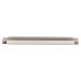 Hampstead Sagittarius Lipped Edge Cabinet Pull Handle - 160mm Centres - Satin Nickel