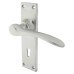 Hampstead Satin Chrome Keyhole Lock Door Handle - Buckingham Range - 152 x 41mm