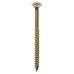 TIMCO Velocity Pozi Countersunk Wood Screws - 6.0 x 90mm - Yellow Zinc - Pack of 100