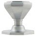 Exel Octagonal Centre Door Knob - 79mm Rose Diameter - Satin Chrome