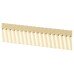 Exel Buxton 9mm D-Bar Cabinet Pull Handle - 96mm Centres - Satin Brass