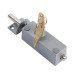 ERA Multi-Purpose Locking Bolt - Satin Chrome - Pack of 1 with Key