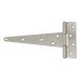 GateMate Heavy Duty Gate/Door Scotch Tee Hinge - 300 x 47mm - 316 Stainless Steel - Pair