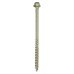 TIMCO Timber Frame Screws Hex Head - 6.7 x 125mm - Green - Pack of 50
