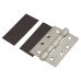 Intumescent Hinge Pads for FD30 & FD60 - Square - 100 x 43 x 0.5mm - Pack of 24