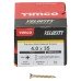 TIMCO Velocity Pozi Countersunk Wood Screws - 4.0 x 35mm - Yellow Zinc - Pack of 200